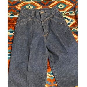 Rockies - Dark wash lightly starched jeans